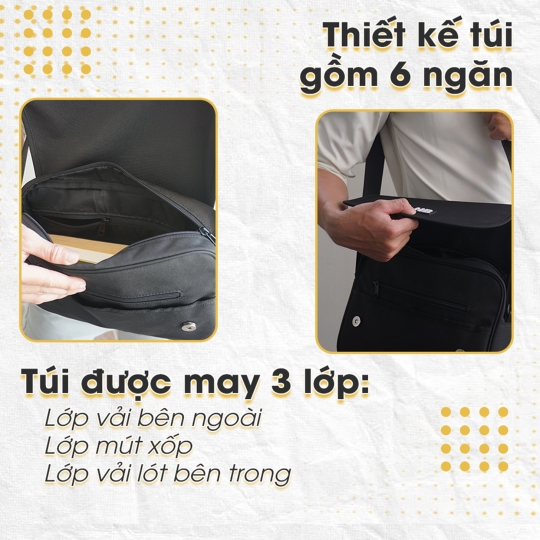 Túi đeo chéo HB