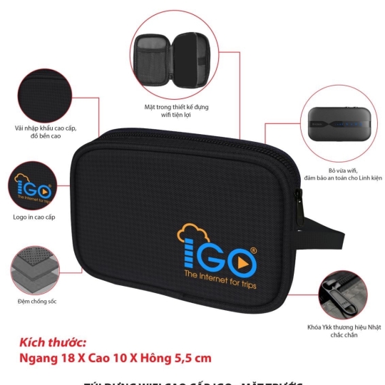 Túi đựng Wifi cao cấp 