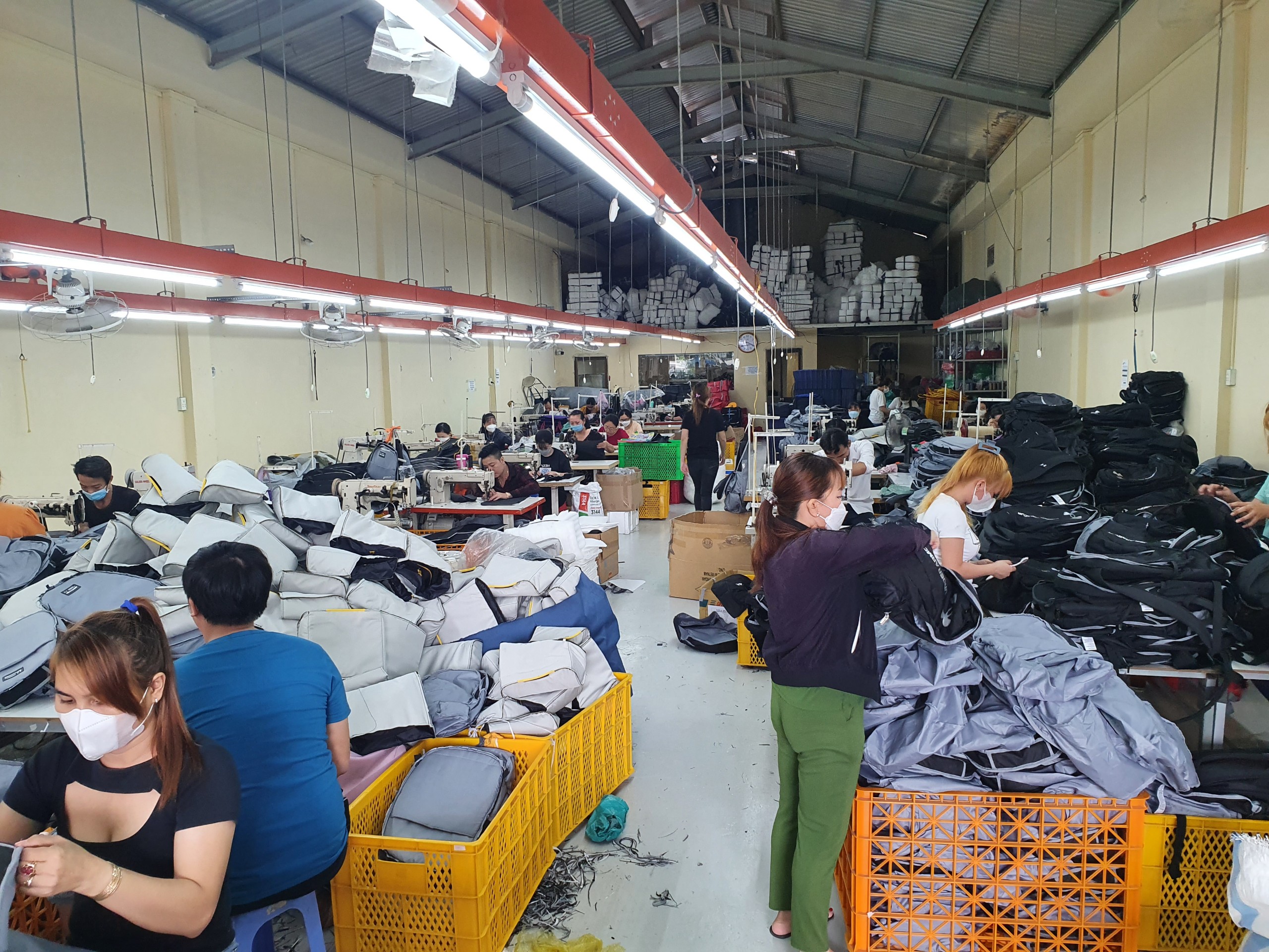 xưởng may balo túi xách saigon hand bags 